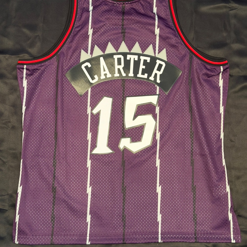 Vince Carter Toronto Raptors 1998–99 Mitchell & Ness Swingman Jersey – Size 2XL - Picture 7 of 8